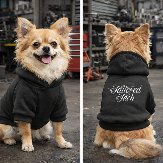 Tattooed Tech Dog's Hoodie