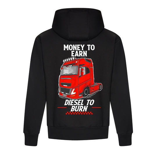 Money to Earn Hoodie - Truck Edition