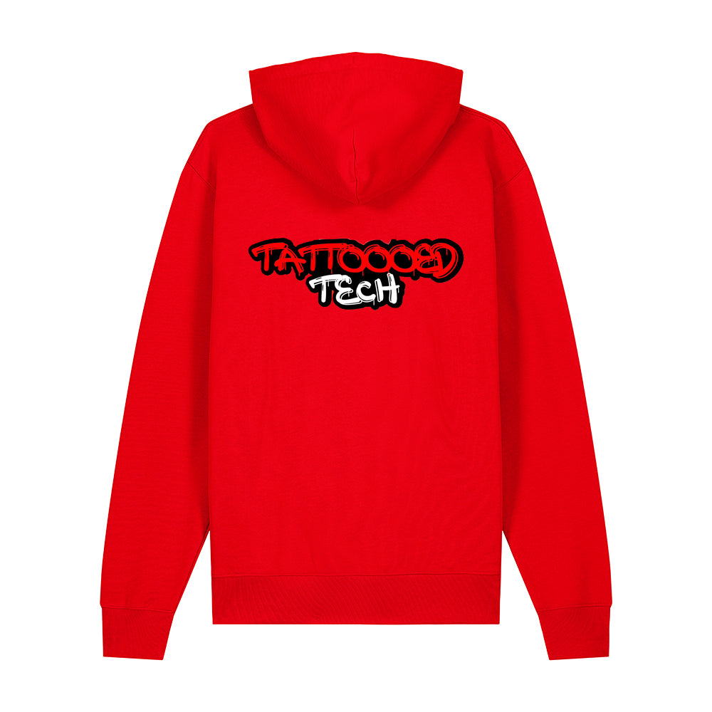 Original Logo Workwear Hoodie - Red