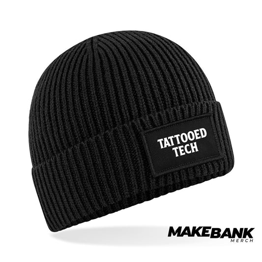 Tattoooed Tech Beanie Hat