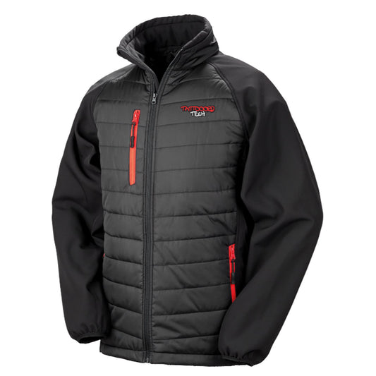 Original Logo Embroidered Padded Softshell