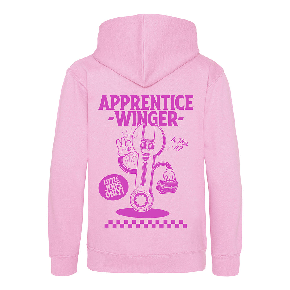 Kids Apprentice Winger Hoodie - Pink