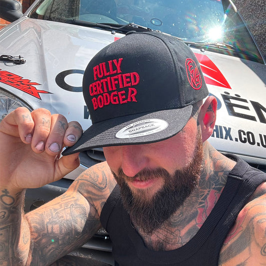Fully Certified Bodger Snapback - Black