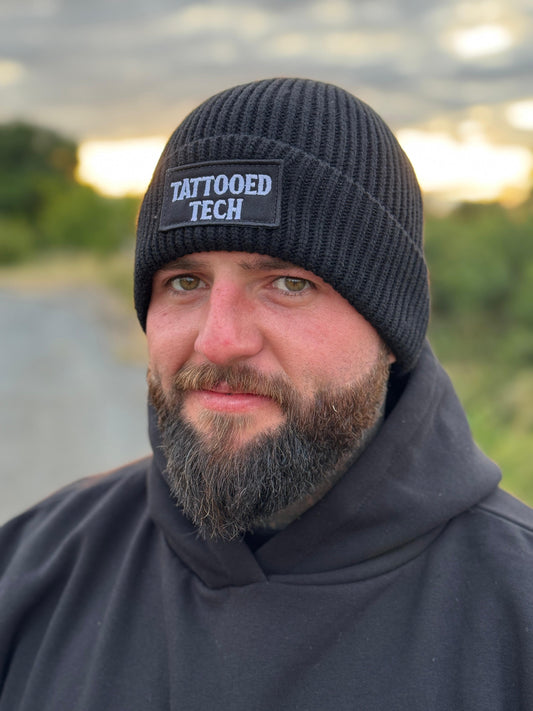 Tattoooed Tech Beanie Hat
