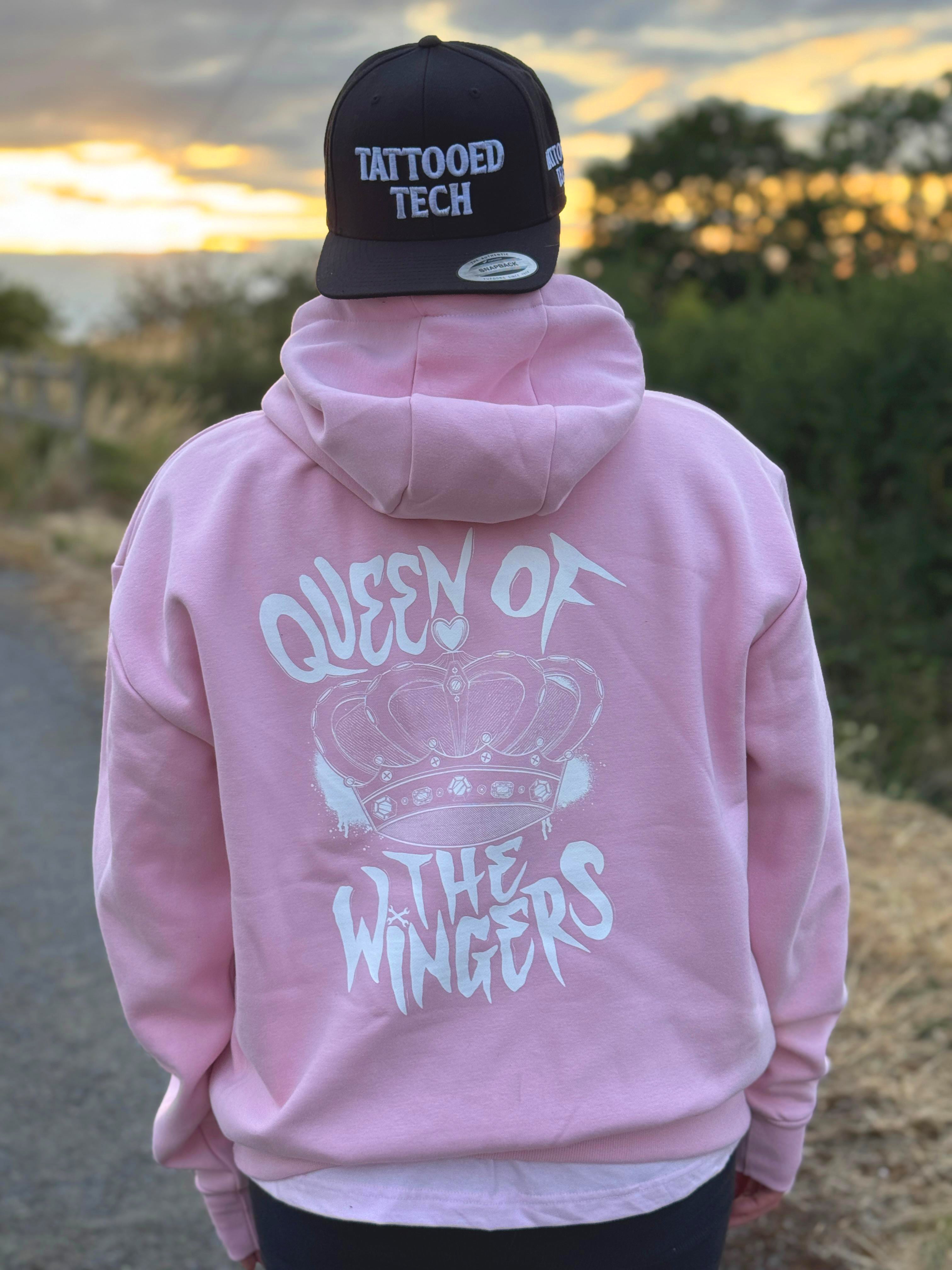Queen Of The Wingers Hoodie – Tattoooed Tech