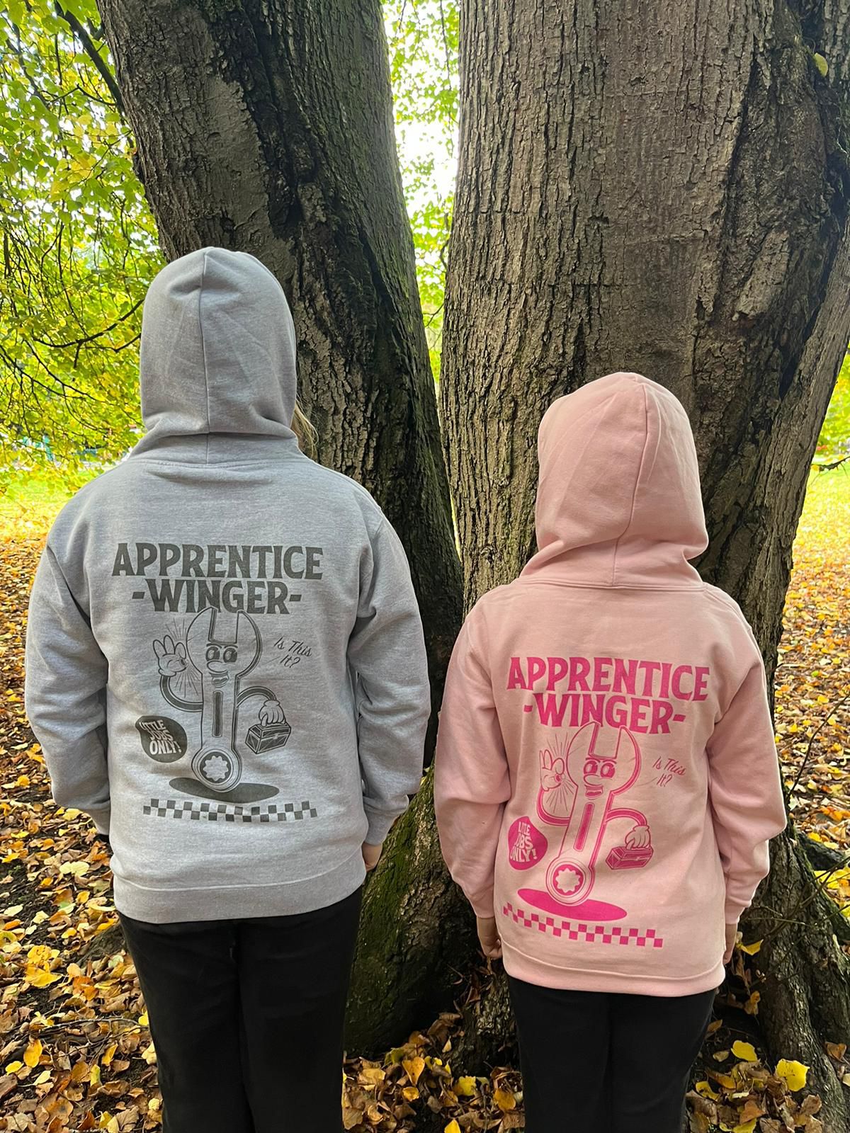 Kids Apprentice Winger Hoodie - Pink